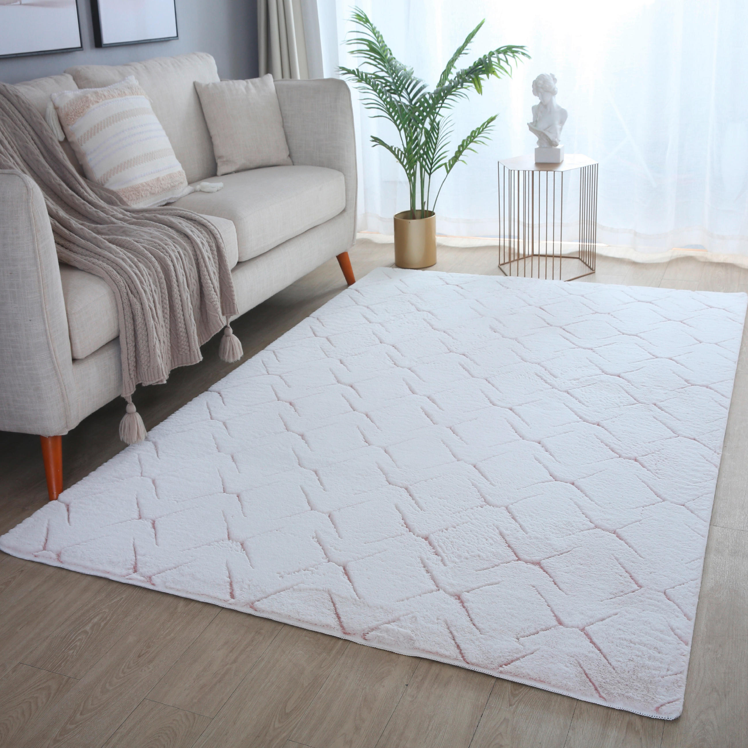 FLACHWEBETEPPICH 140/200 cm Vision  - Rosa, Basics, Textil (140/200cm) - Novel