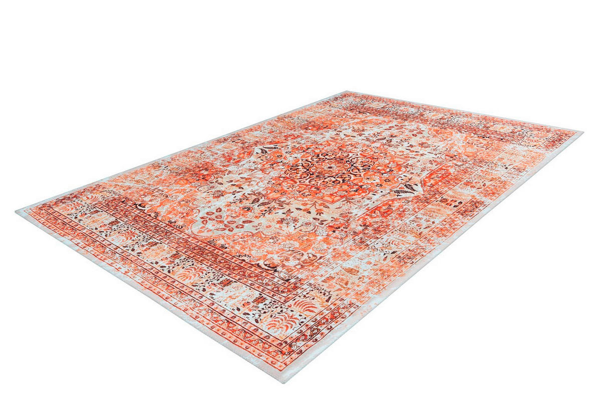FLACHWEBETEPPICH 120/170 cm Galaxy 1000 Orange / Beige Beige, Orange  - Beige/Orange, Basics, Textil (120/170cm) - Novel