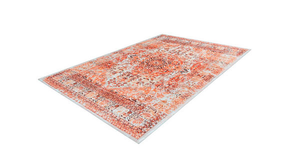 FLACHWEBETEPPICH 80/150 cm Galaxy 1000 Orange / Beige Orange, Beige  - Beige/Orange, Basics, Textil (80/150cm) - Novel