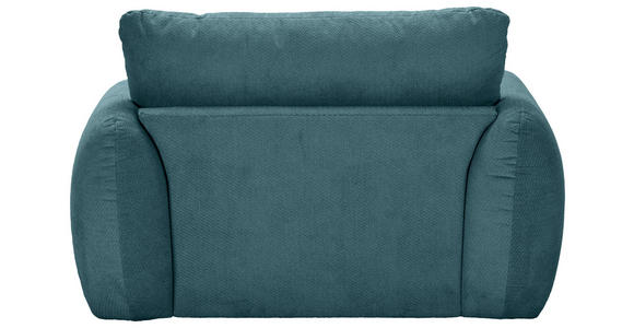 XXL-SESSEL - Petrol/Schwarz, KONVENTIONELL, Kunststoff/Textil (132/81/158cm) - Carryhome