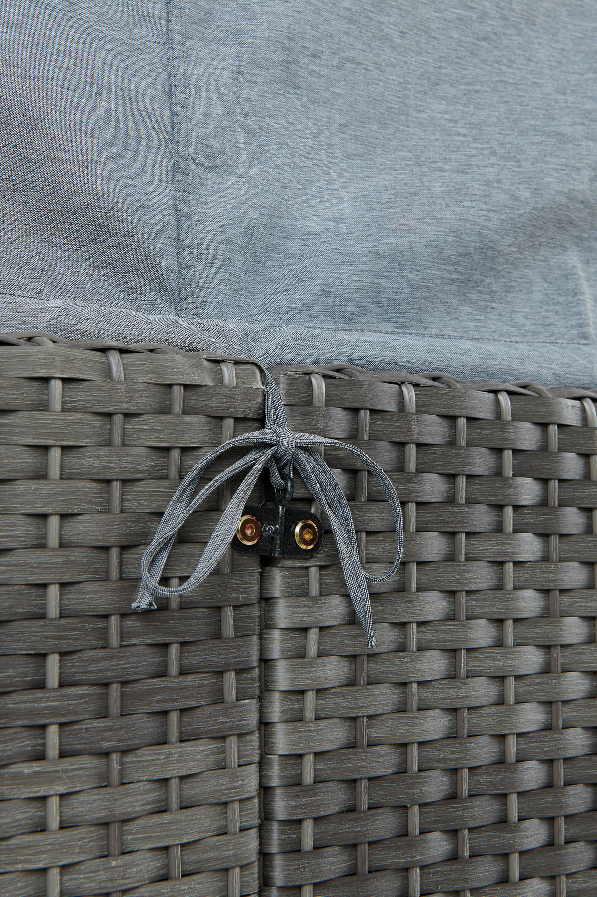 LOUNGEGARNITUR Stahl  - Grau, MODERN, Glas/Kunststoff - Ambia Garden