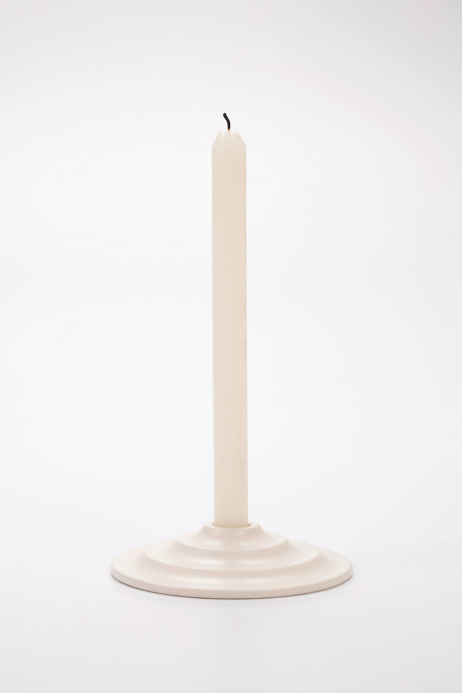 KERZENHALTER - Weiß, Basics, Keramik (15/3cm) - Markslöjd