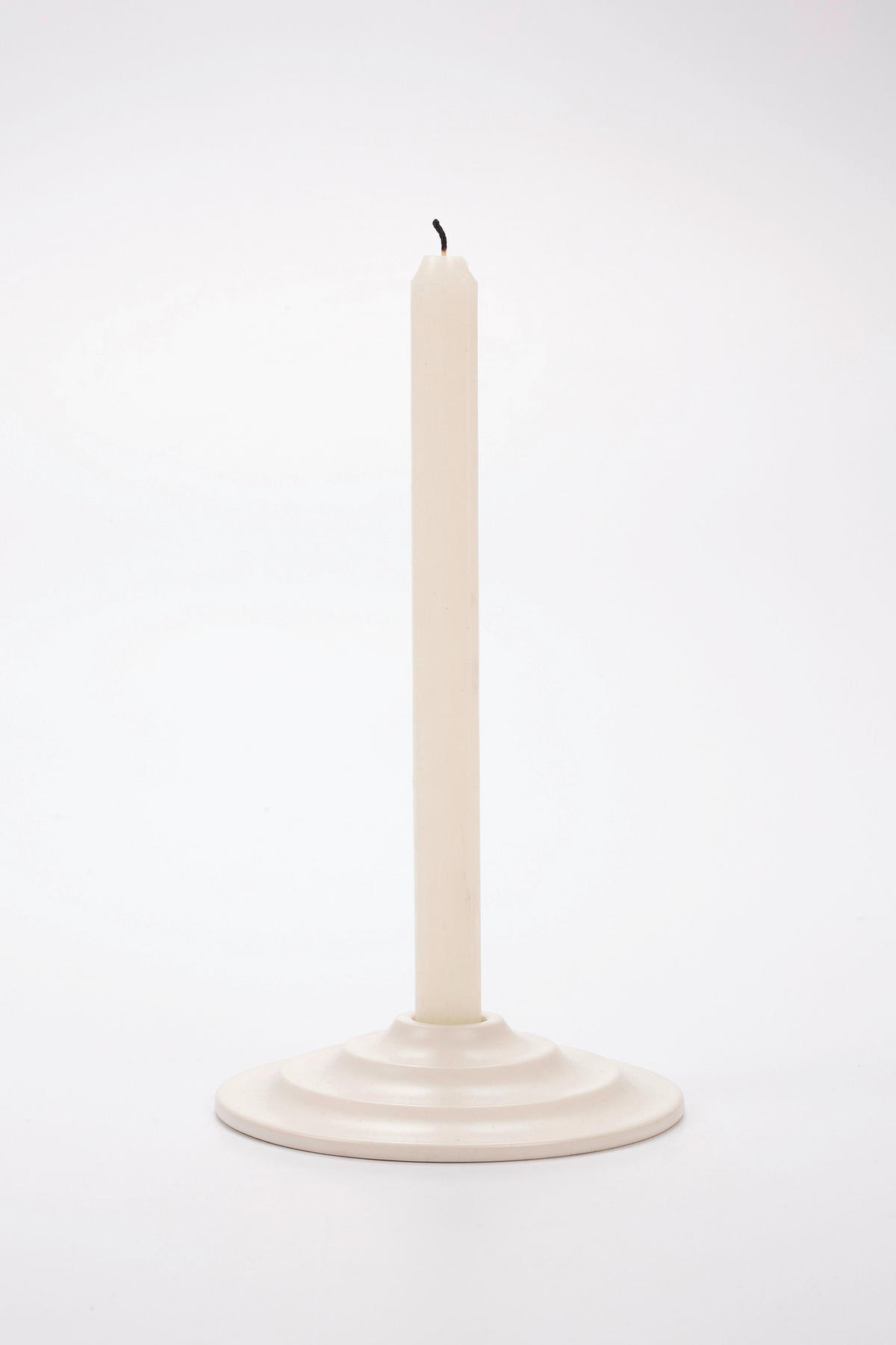 KERZENHALTER - Weiß, Basics, Keramik (15/3cm) - Markslöjd