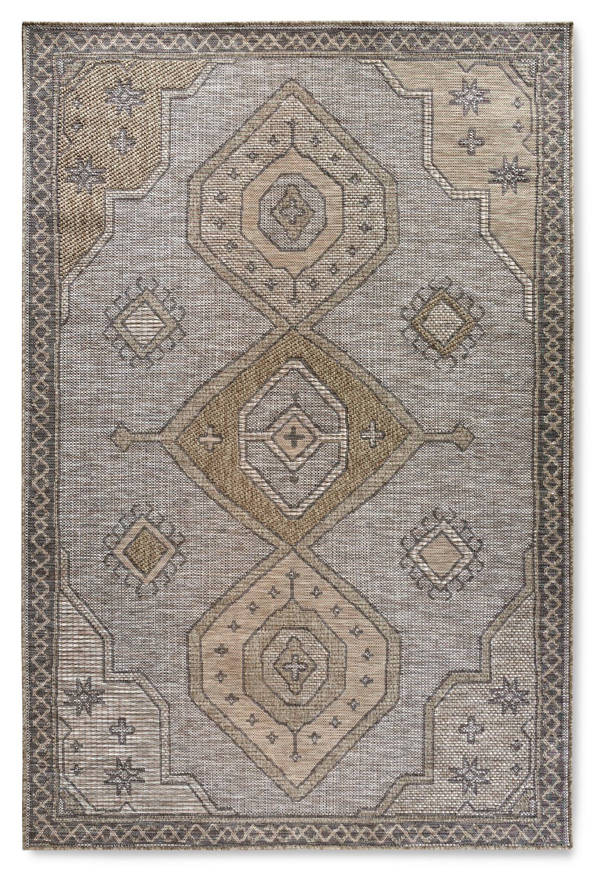 OUTDOORTEPPICH 155/230 cm Kollektion 1836 Hellbraun  - Hellbraun, Design, Kunststoff (155/230cm) - Villeroy & Boch