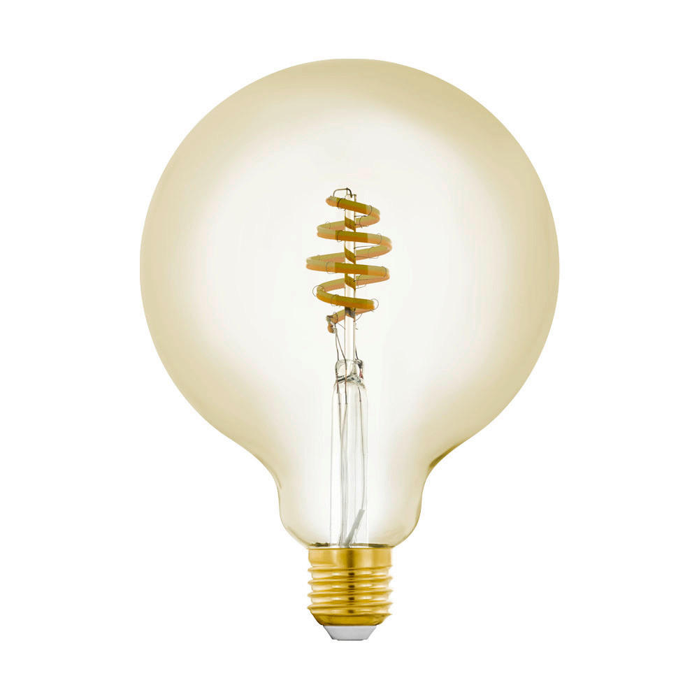 LED-LEUCHTMITTEL   E27 4,9 W 360 lm  - Goldfarben, Basics, Glas (17,2cm) - Eglo