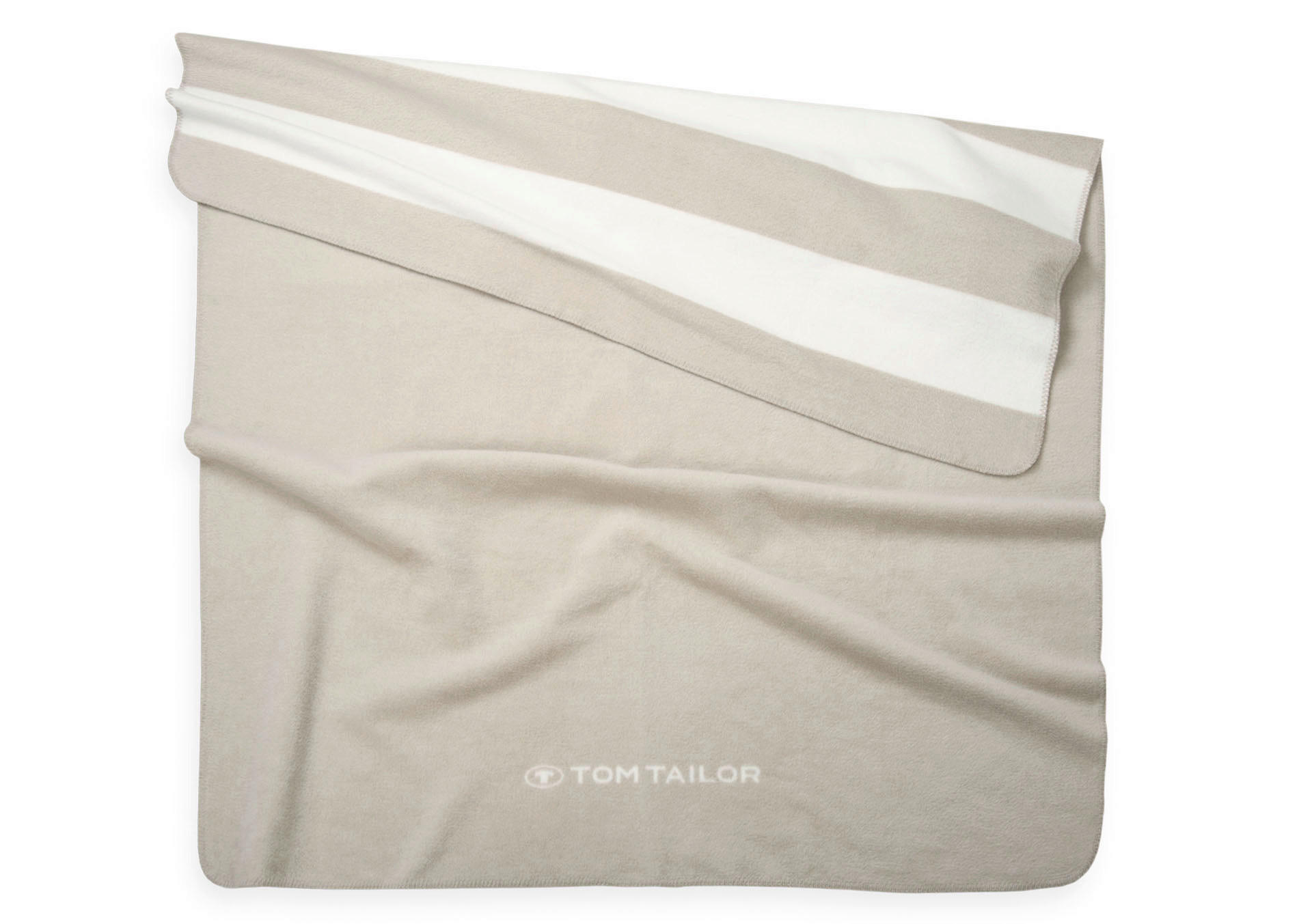 WOHNDECKE 150/200 cm  - Sandfarben, Basics, Textil (150/200cm) - Tom Tailor