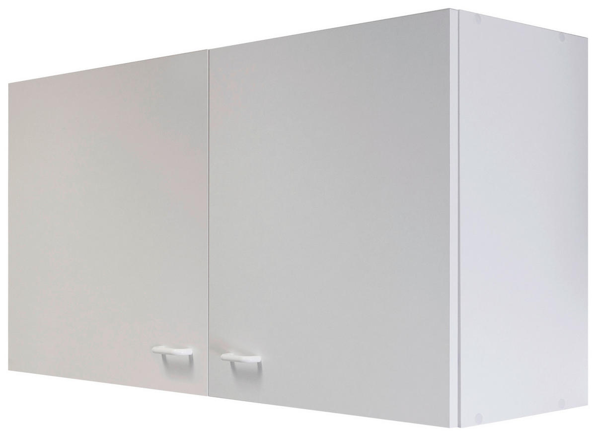 KÜCHENOBERSCHRANK 100/54,8/32 cm  in Weiß  - Weiß, KONVENTIONELL, Holzwerkstoff/Kunststoff (100/54,8/32cm) - FlexWell