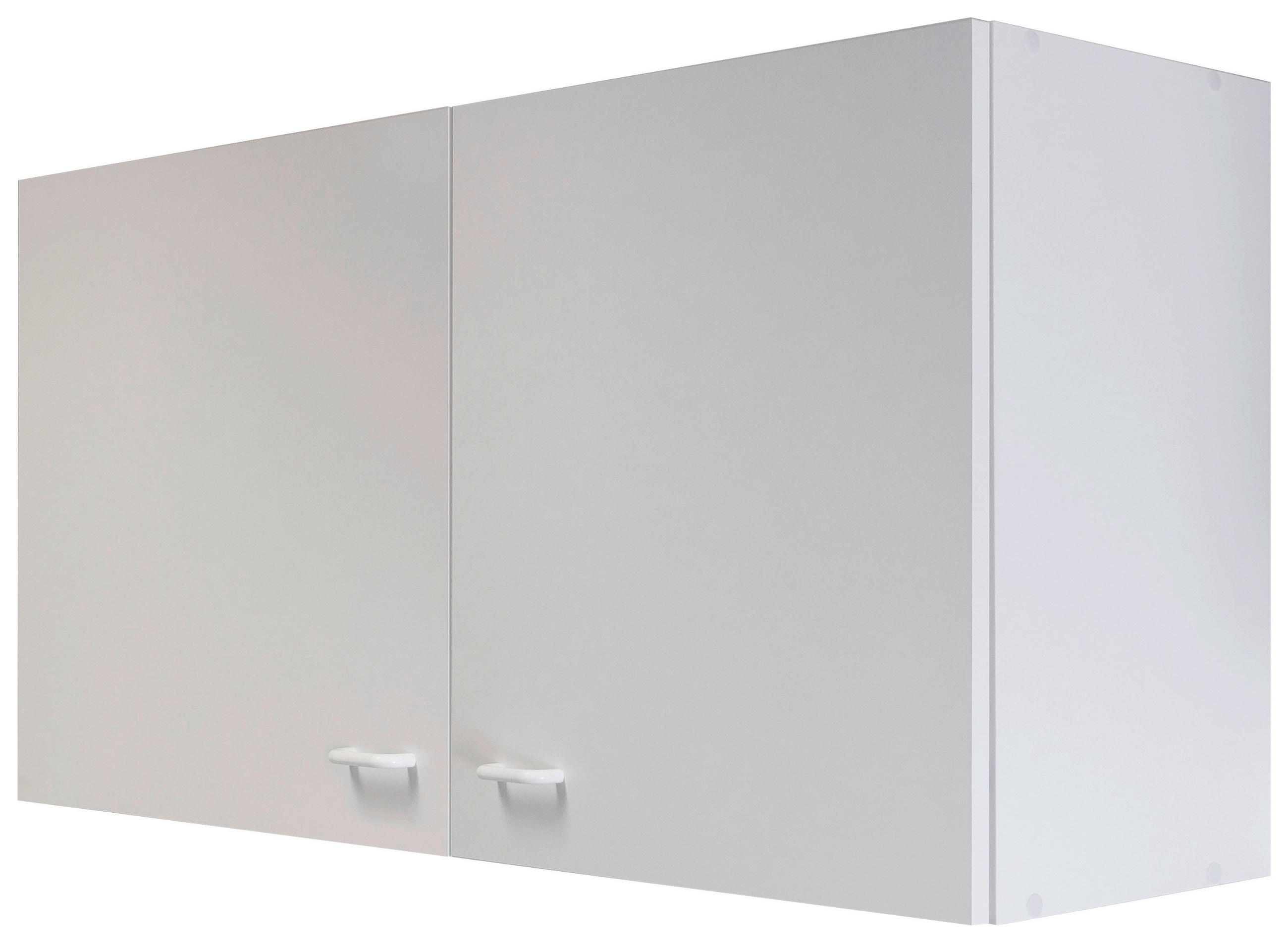 Küchenoberschrank Speed B: 100 Cm Weiß 2 Drehtüren