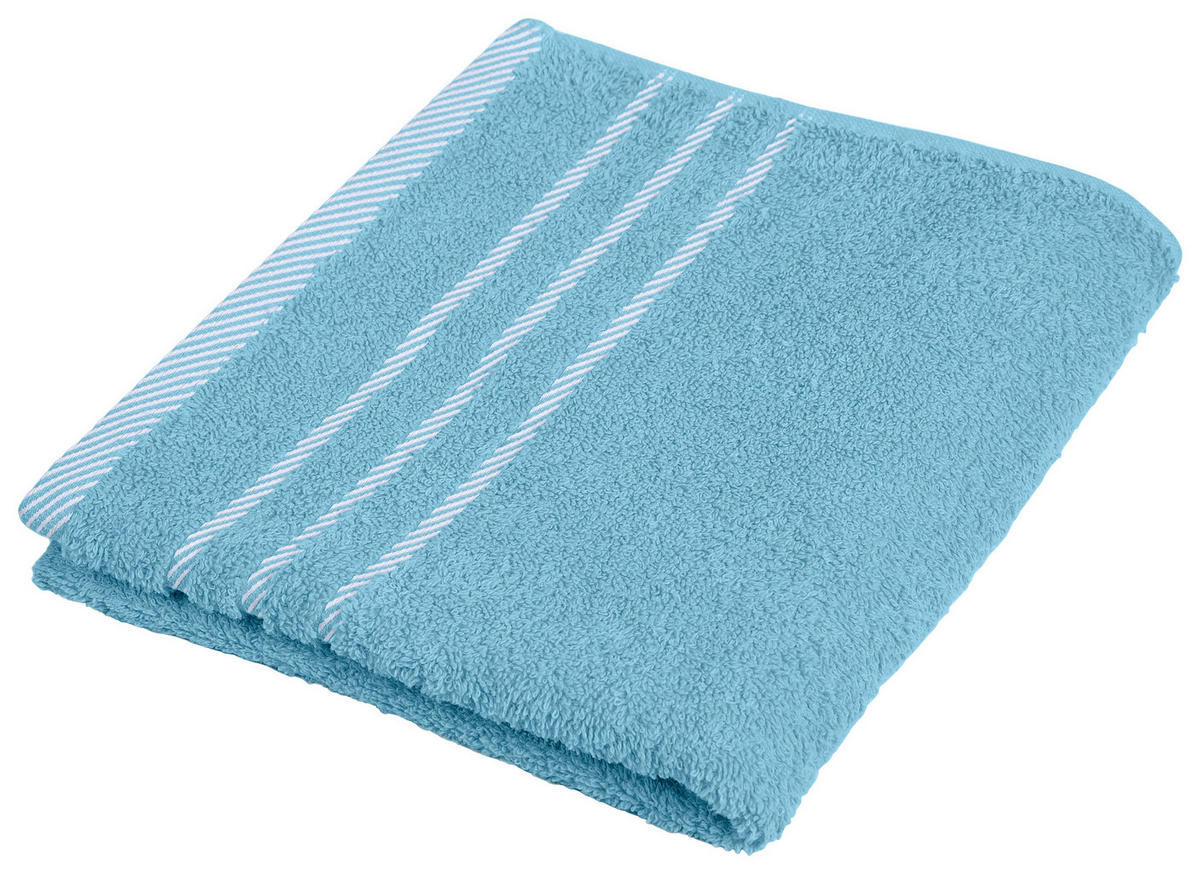 RUČNÍK, 50/90 cm, petrolej - petrolej, Konvenční, textil (50/90cm) - Esposa