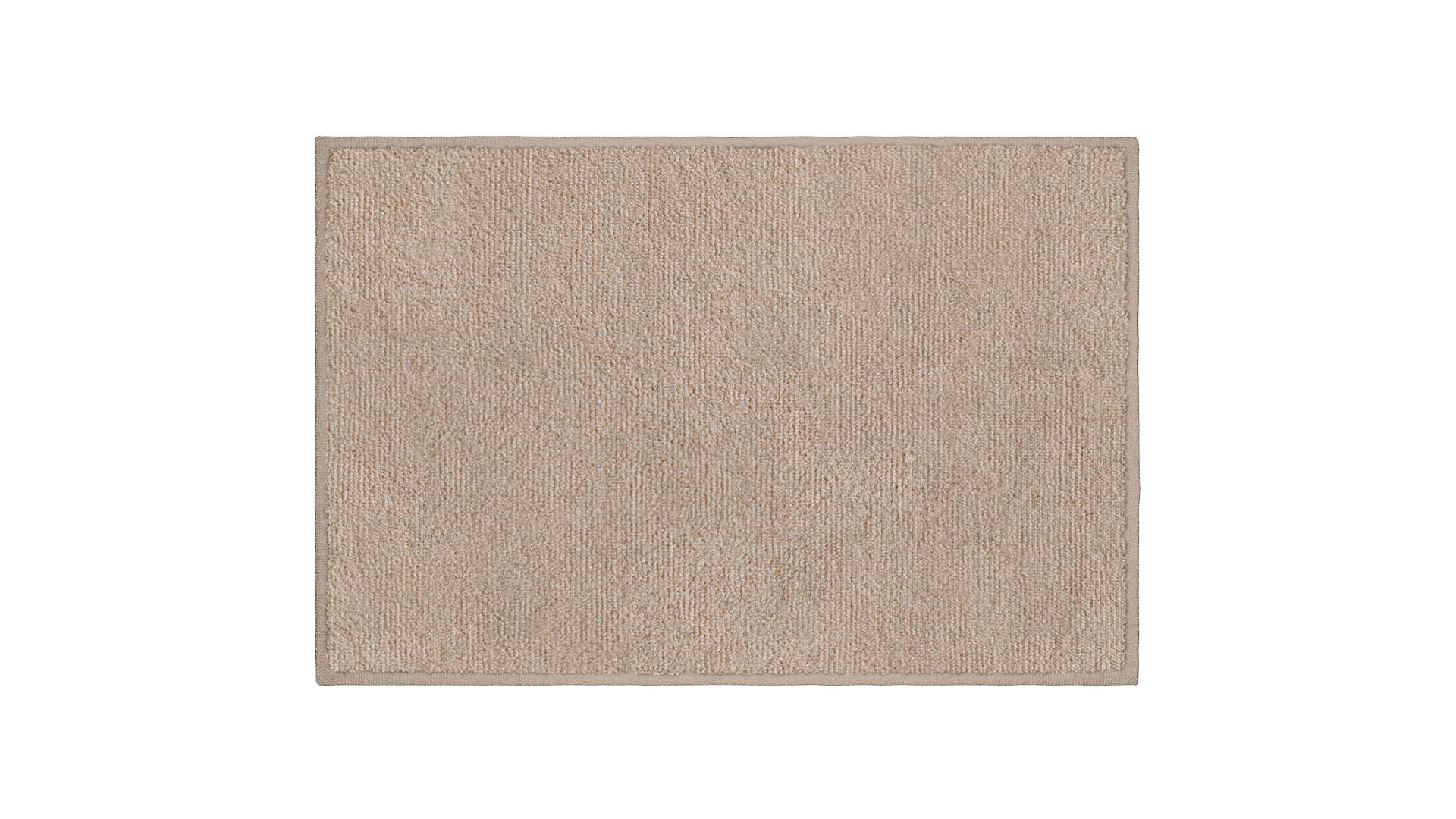 BADEMATTE 60/90 cm Beige  - Beige, Basics, Kunststoff/Textil (60/90cm) - Grund