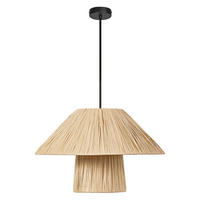 HÄNGELEUCHTE 40/120 cm  - Braun, Natur, Naturmaterialien/Metall (40/120cm) - Osram