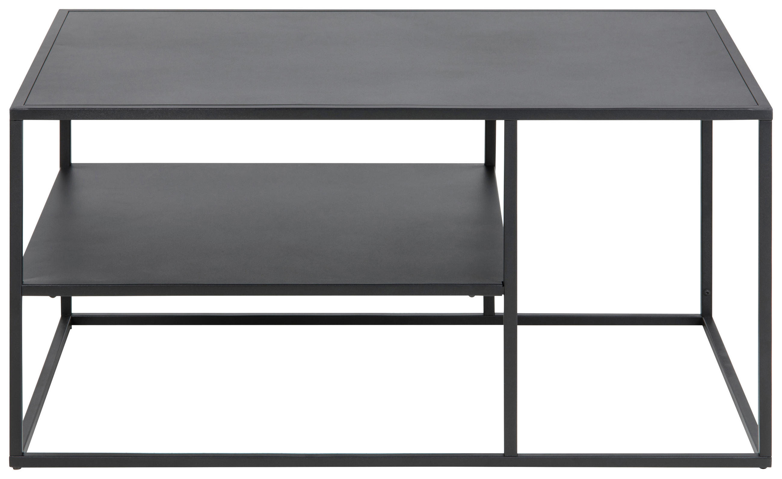COUCHTISCH rechteckig Schwarz - Schwarz, Trend, Metall (90/60/45cm) - MID.YOU