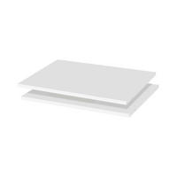 SET POLIC - bela, Konvencionalno, leseni material (72/1,8/32cm) - Novel