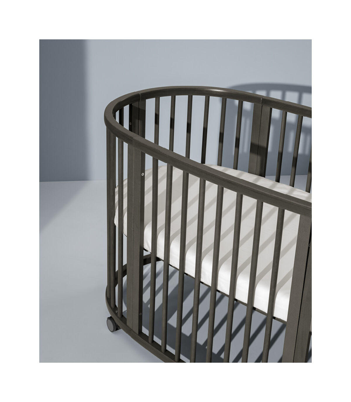 GITTERBETT Sleepi V3  141/74/78 cm   - Anthrazit, Basics, Holz (141/74/78cm) - Stokke