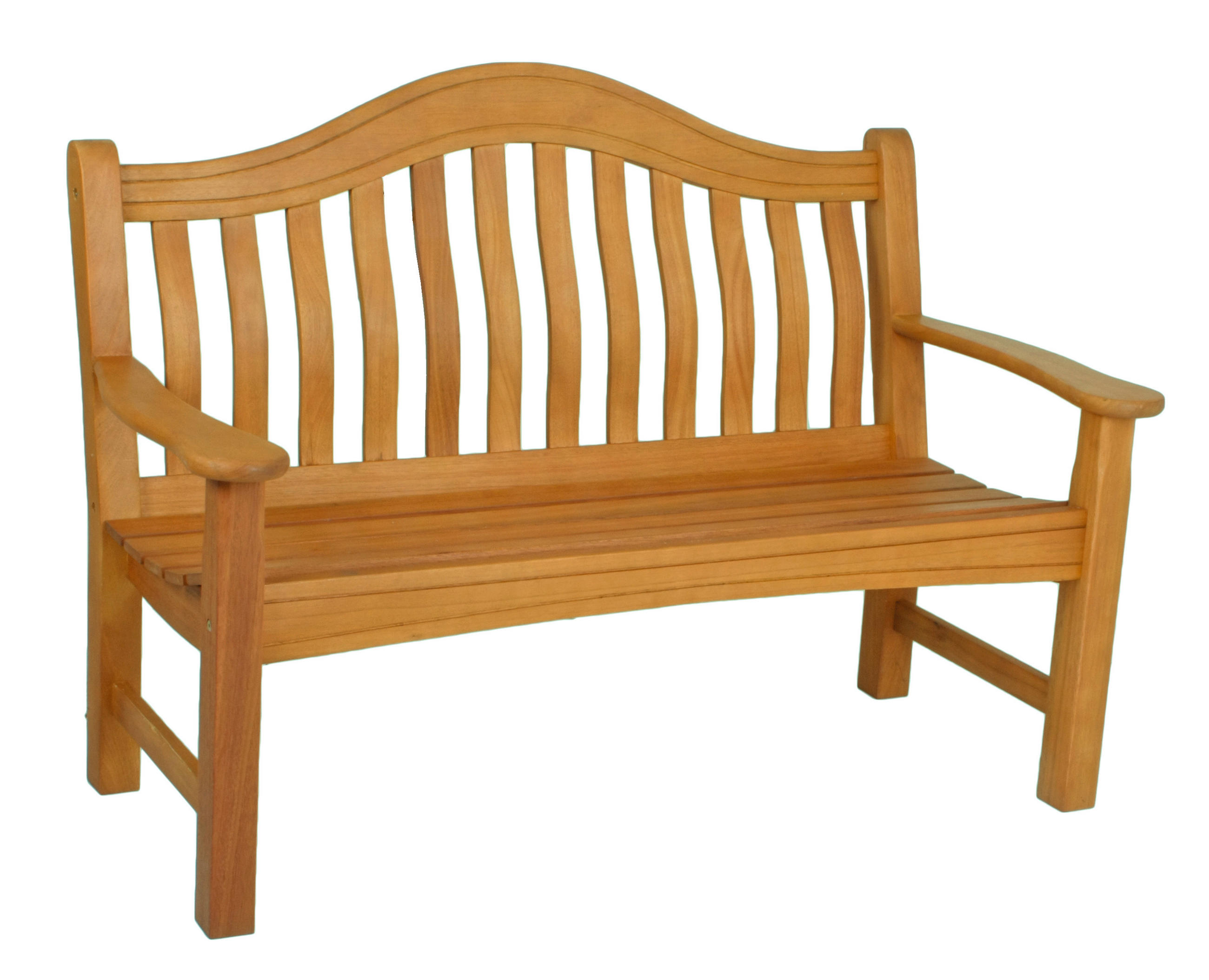 GARTENBANK 67/91/131 cm Eukalyptusholz   - Eukalyptusholzfarben/Braun, MODERN, Holz (67/91/131cm) - Gardenson