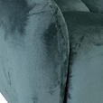 ECKSOFA Petrol Flachgewebe  - Petrol/Schwarz, MODERN, Kunststoff/Textil (235/275cm) - Landscape