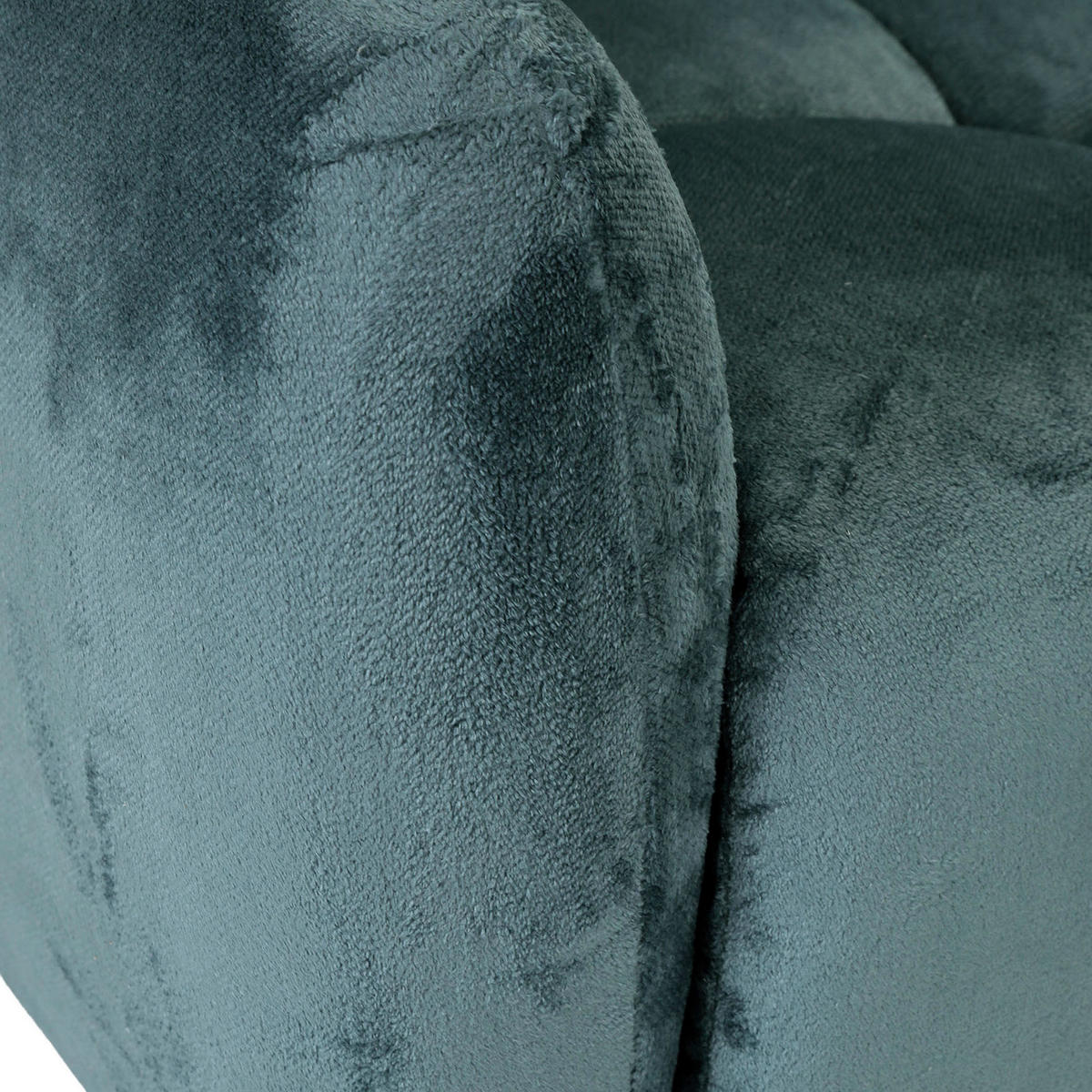 ECKSOFA Petrol Flachgewebe  - Petrol/Schwarz, MODERN, Kunststoff/Textil (235/275cm) - Landscape