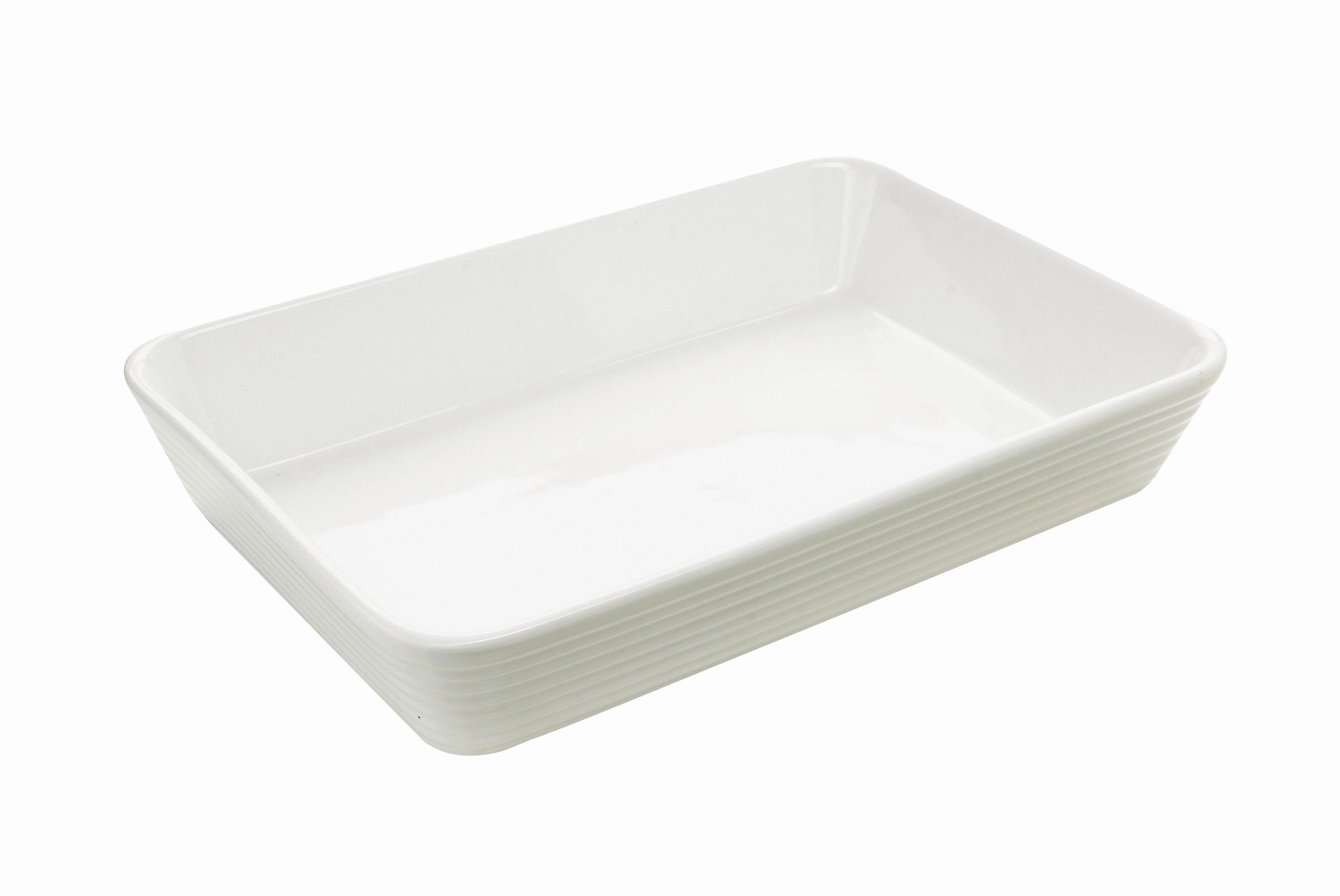 VAS PENTRU CUPTOR 34/24/6 cm   - alb, Basics, ceramică (34/24/6cm) - Homeware Profession.