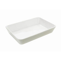 VAS PENTRU CUPTOR 34/24/6 cm   - alb, Basics, ceramică (34/24/6cm) - Homeware Profession.