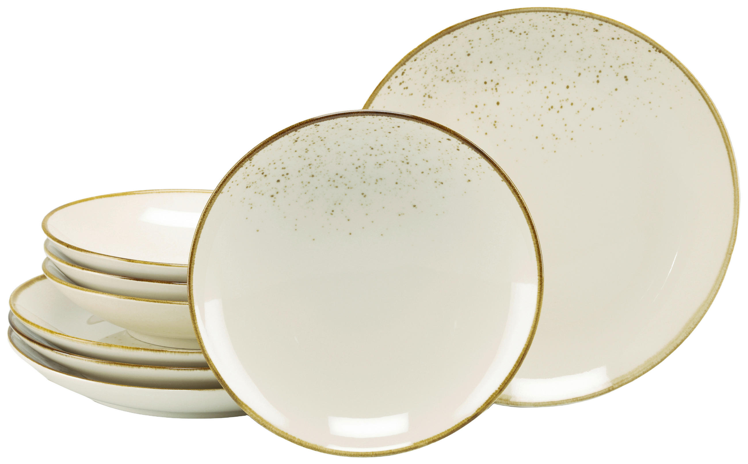 SERVIS Nature Collection 8 delar  - cremefärgad, Basics, keramik - Creatable