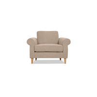 SESSEL in Hellbraun  - Hellbraun, Design, Textil (104/82/91cm) - Livetastic