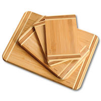 SCHNEIDEBRETT Holz Bambus  - Naturfarben, Basics, Holz (38/1,6/28,5cm) - Kesper