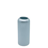 VÁZA  - ezüst, Basics, Üveg (8,8/20,1cm)
