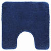 WC-VORLEGER Dunkelblau 55/55 cm  - Dunkelblau, Basics, Kunststoff/Textil (55/55cm) - Kleine Wolke