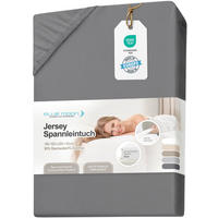 SPANNLEINTUCH 180-200/200 cm  - Grau, Basics, Textil (180-200/200cm)