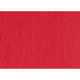 ARMLEHNSTUHL  in Stahl Echtleder pigmentiert  - Rot/Schwarz, Design, Leder/Metall (60/90/61cm) - Dieter Knoll