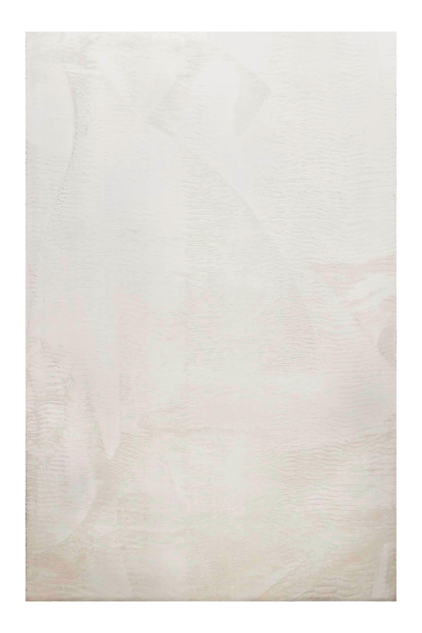 WEBTEPPICH  Wohnzimmer 80/150 cm Villa Rosso Creme rechteckig  - Creme, Basics, Textil (80/150cm)