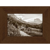 KUNSTDRUCK 30/40 cm  - Multicolor/Braun, Natur, Holzwerkstoff (30/40cm) - Monee