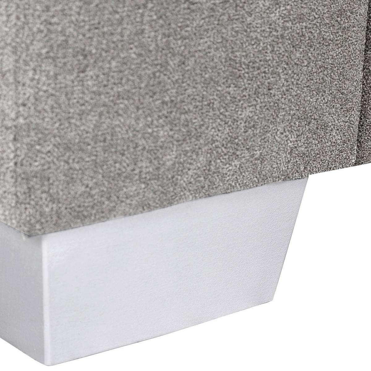 HÖRNSOFFA i flatväv ljusgrå  - ljusgrå/silver, Klassisk, trä/textil (273/192cm) - MID.YOU