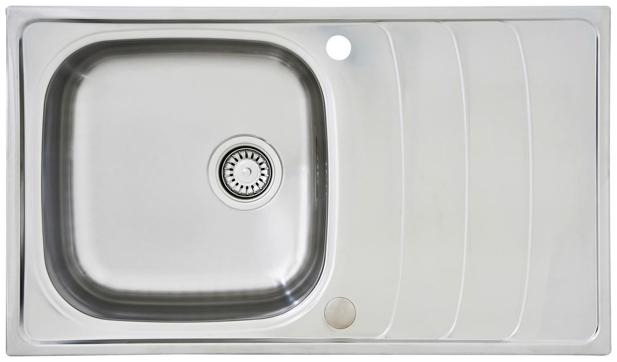 DISKHO 1720MIAMI86X50  - stålfärgad, Trend, metall (86/19/50cm) - Respekta