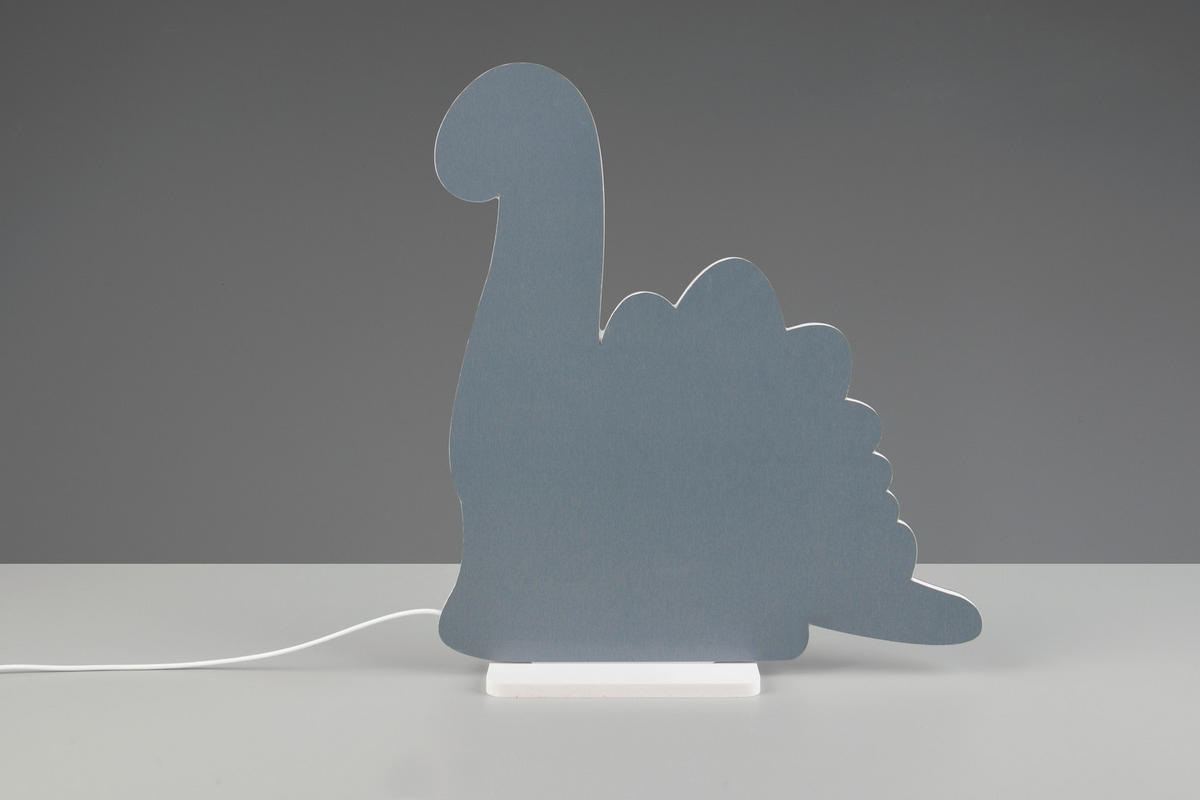 LED-DEKOLEUCHTE Dinosaur 30,5/33,4 cm  - Gelb/Grün, LIFESTYLE, Kunststoff/Metall (30,5/33,4cm) - Novel