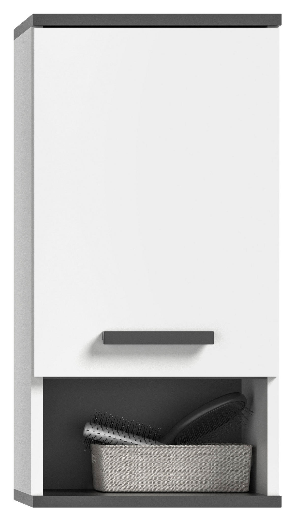 HÄNGESCHRANK 34/68/28 cm  - MODERN, Holzwerkstoff/Kunststoff (34/68/28cm) - MID.YOU