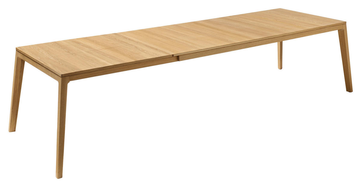 ESSTISCH in Holz 200(300)/100/75 cm  - Eichefarben, Design, Holz (200(300)/100/75cm) - TEAM 7