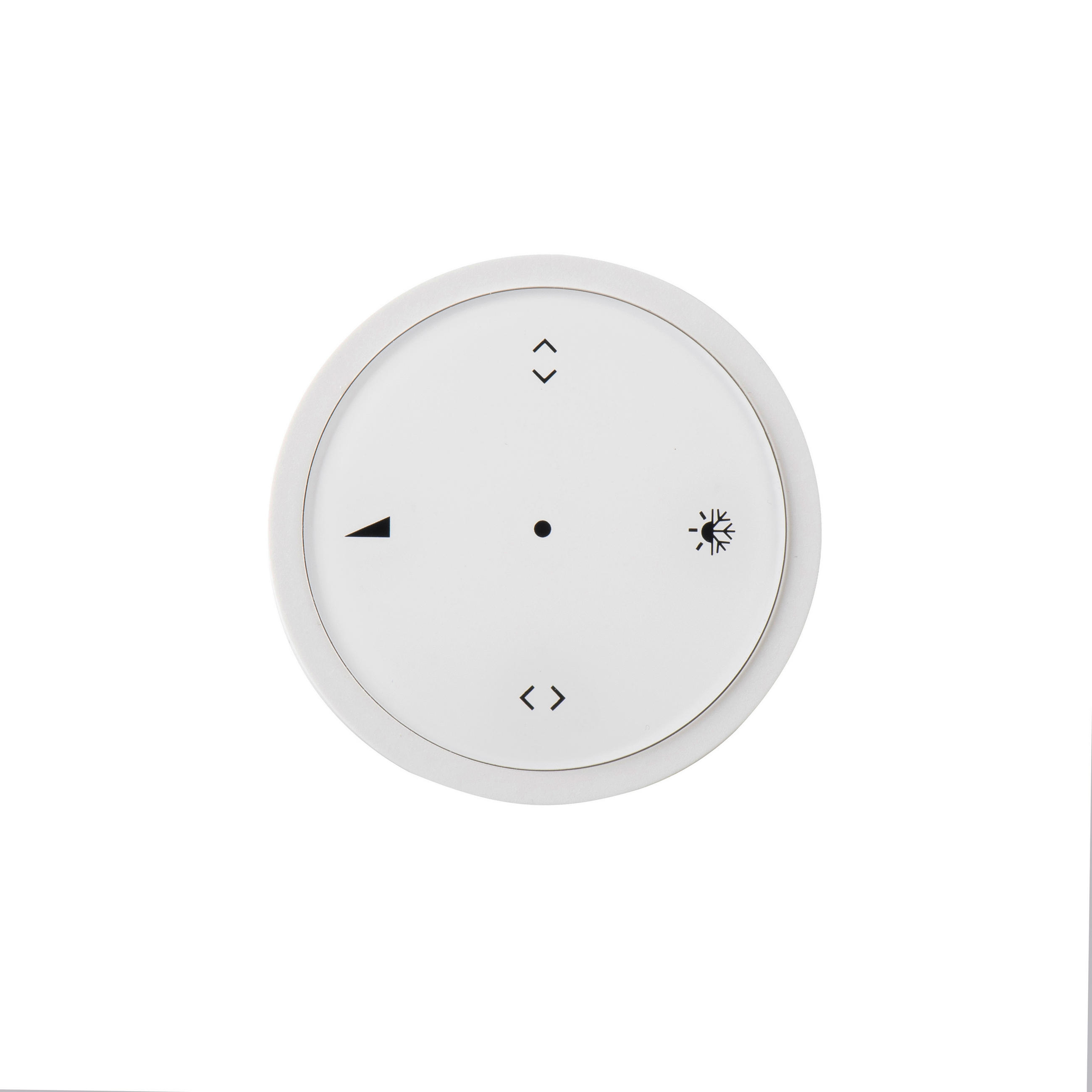 FERNBEDIENUNG - Weiß, Basics, Kunststoff (5,5/5,5/1,8cm) - Paul Neuhaus