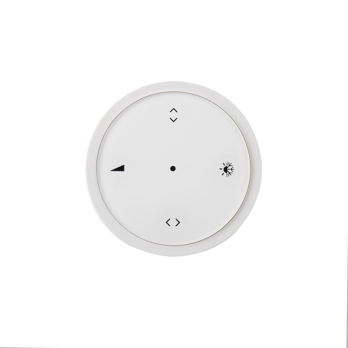 FERNBEDIENUNG - Weiß, Basics, Kunststoff (5,5/5,5/1,8cm) - Paul Neuhaus