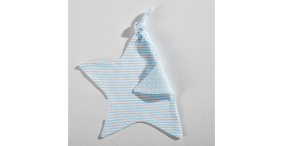 SCHMUSETUCH - Blau/Weiß, Basics, Textil (25cm) - My Baby Lou