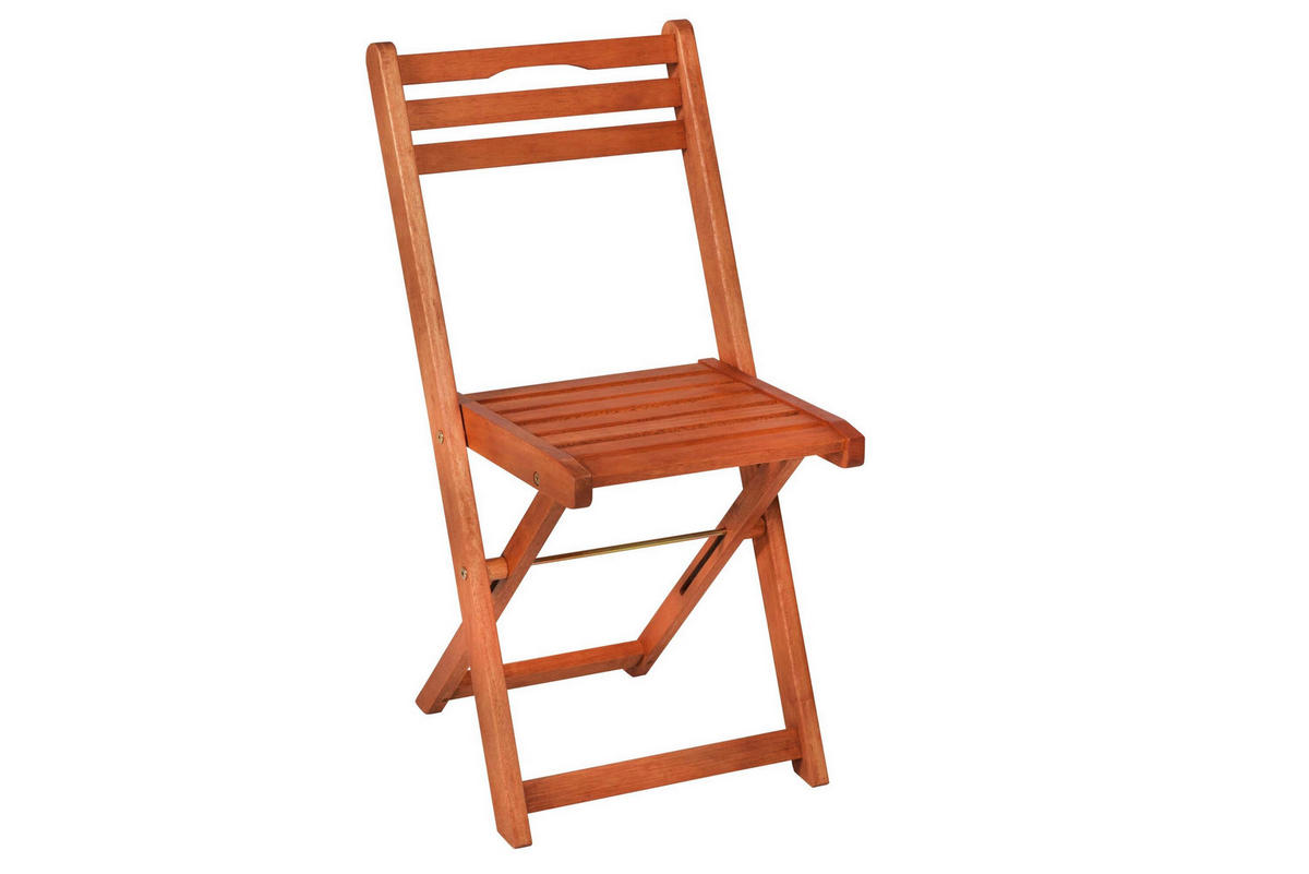 GARTENTISCHGRUPPE Eukalyptusholz Hartholz  - Eukalyptusholzfarben, KONVENTIONELL, Holz - Gardenson