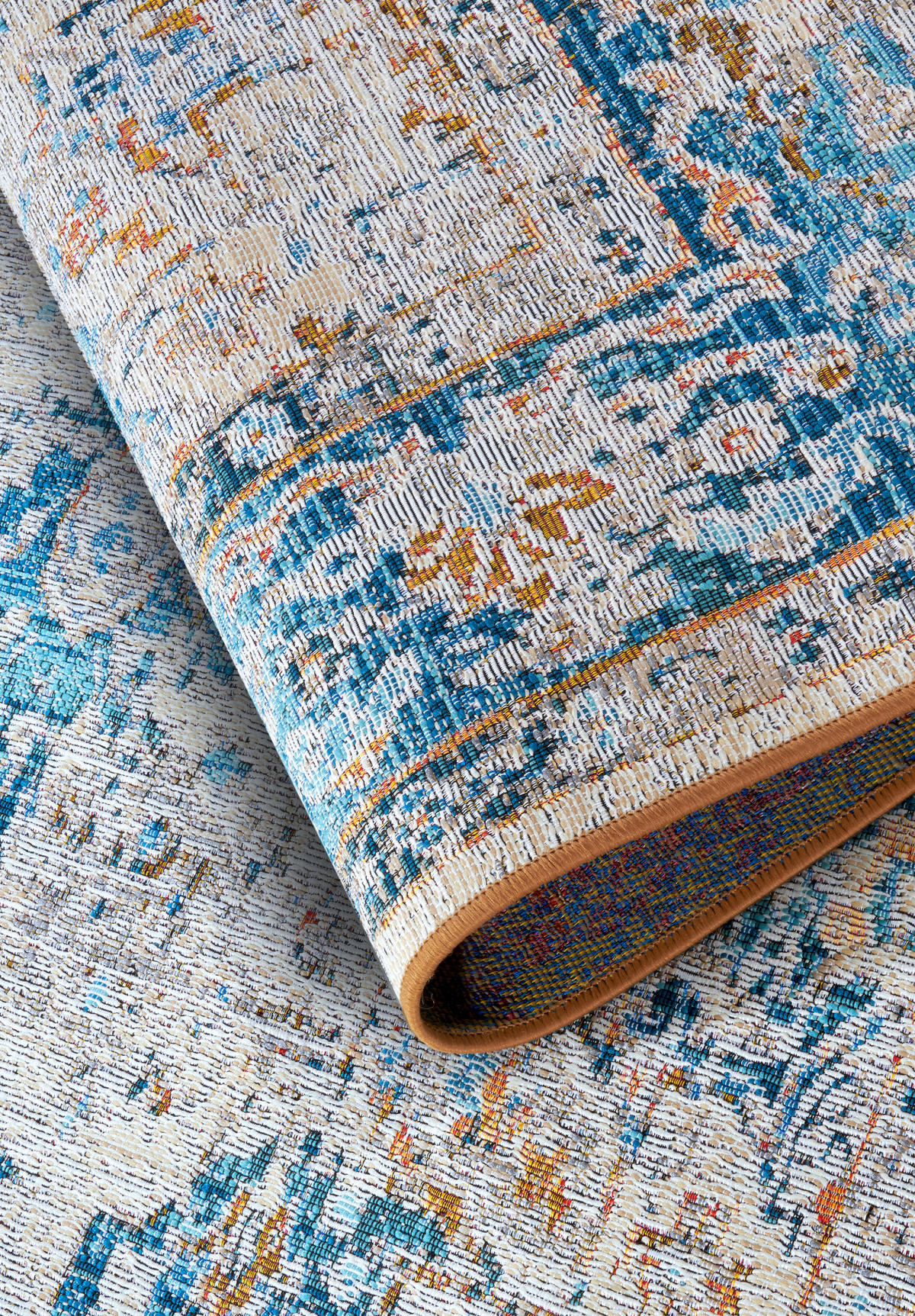 OUTDOORTEPPICH  für Terrasse und Balkon 200/285 cm Kollektion 1767 Blau, Creme  - Blau/Creme, Design, Kunststoff (200/285cm) - Villeroy & Boch