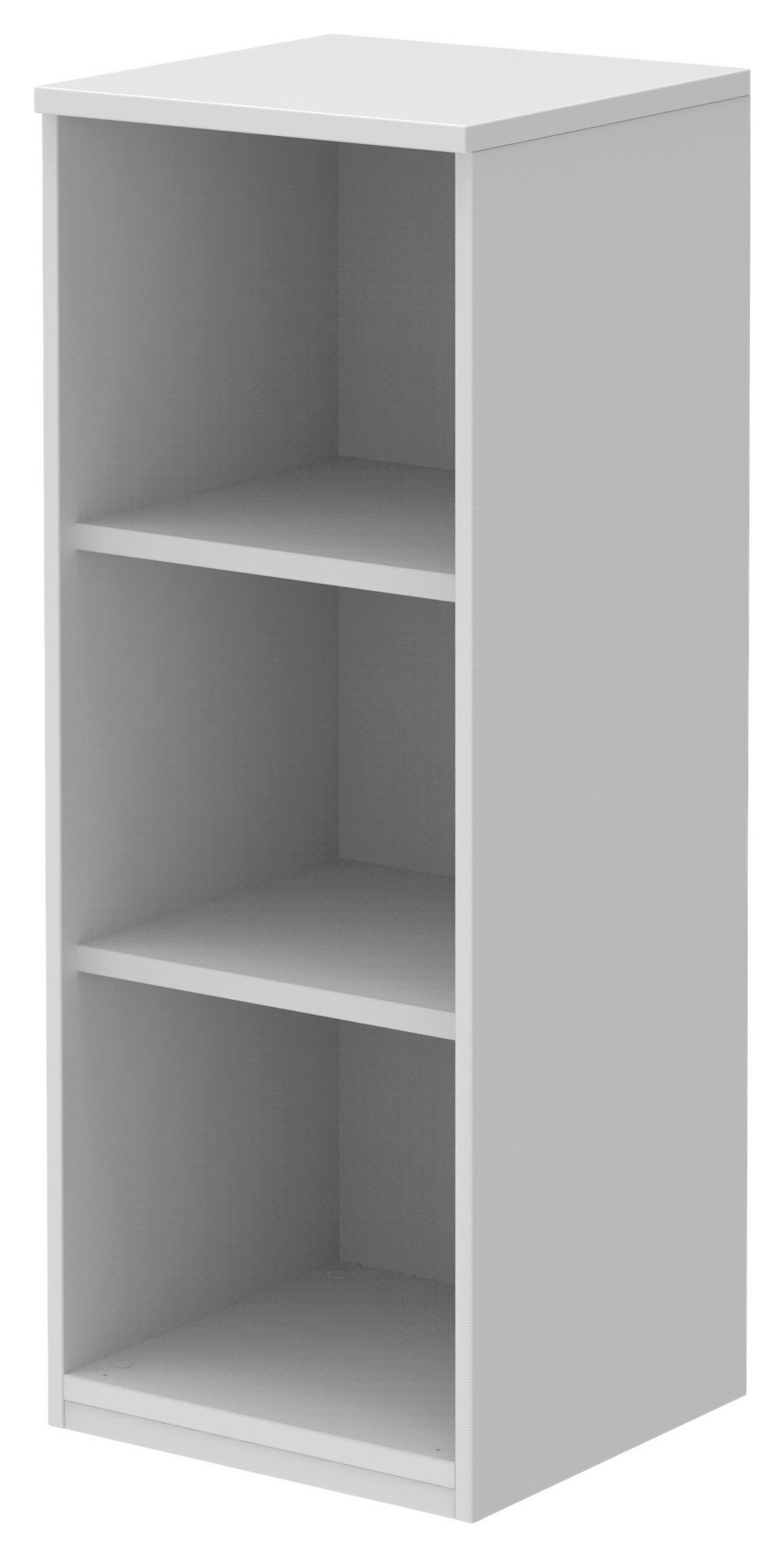 AKTENREGAL Weiß  - Weiß, KONVENTIONELL, Holzwerkstoff (40/111,7/43cm) - Moderano