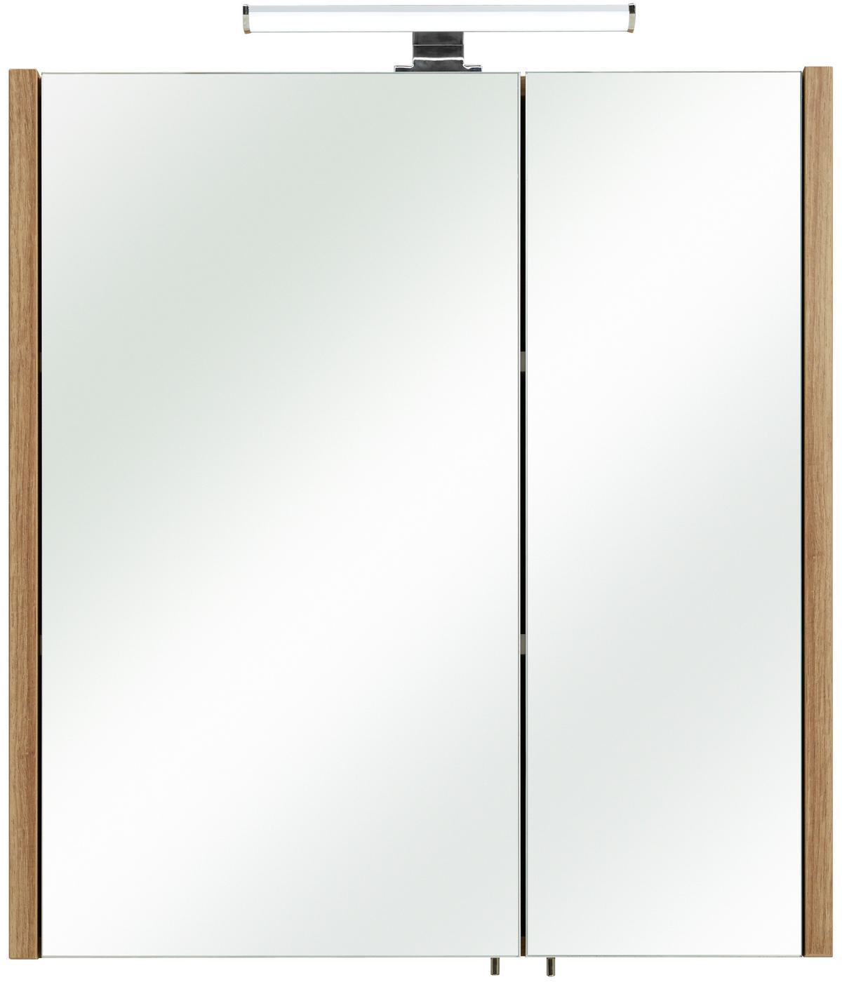 ELEMENT S OGLEDALOM  boje hrasta  - boje hrasta, Basics, staklo/drvni materijal (62/70/20cm) - Xora