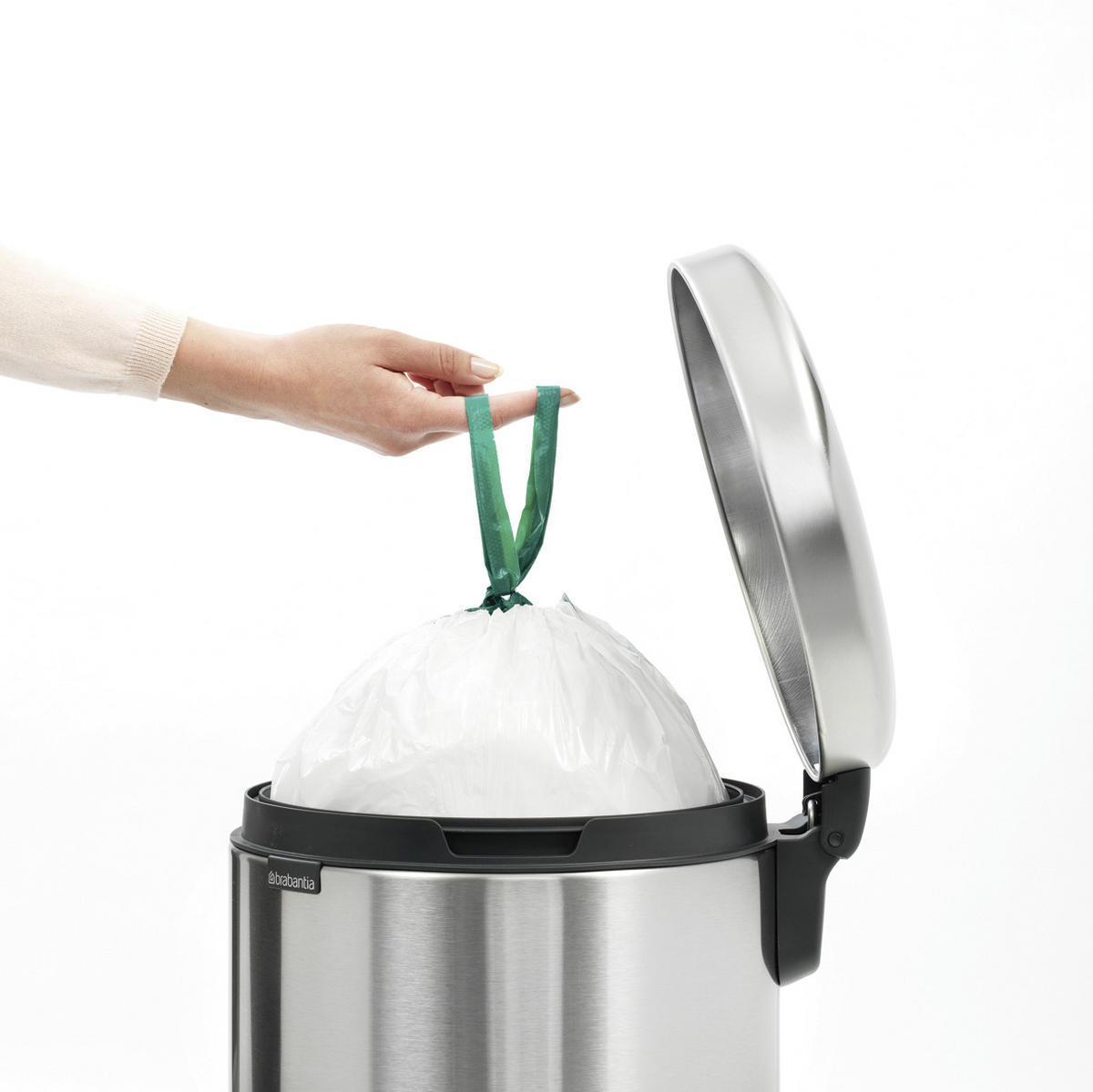 KOŠ ZA OTPAD  30 l   - Basics, metal/plastika (29.3/67.9/38cm) - Brabantia