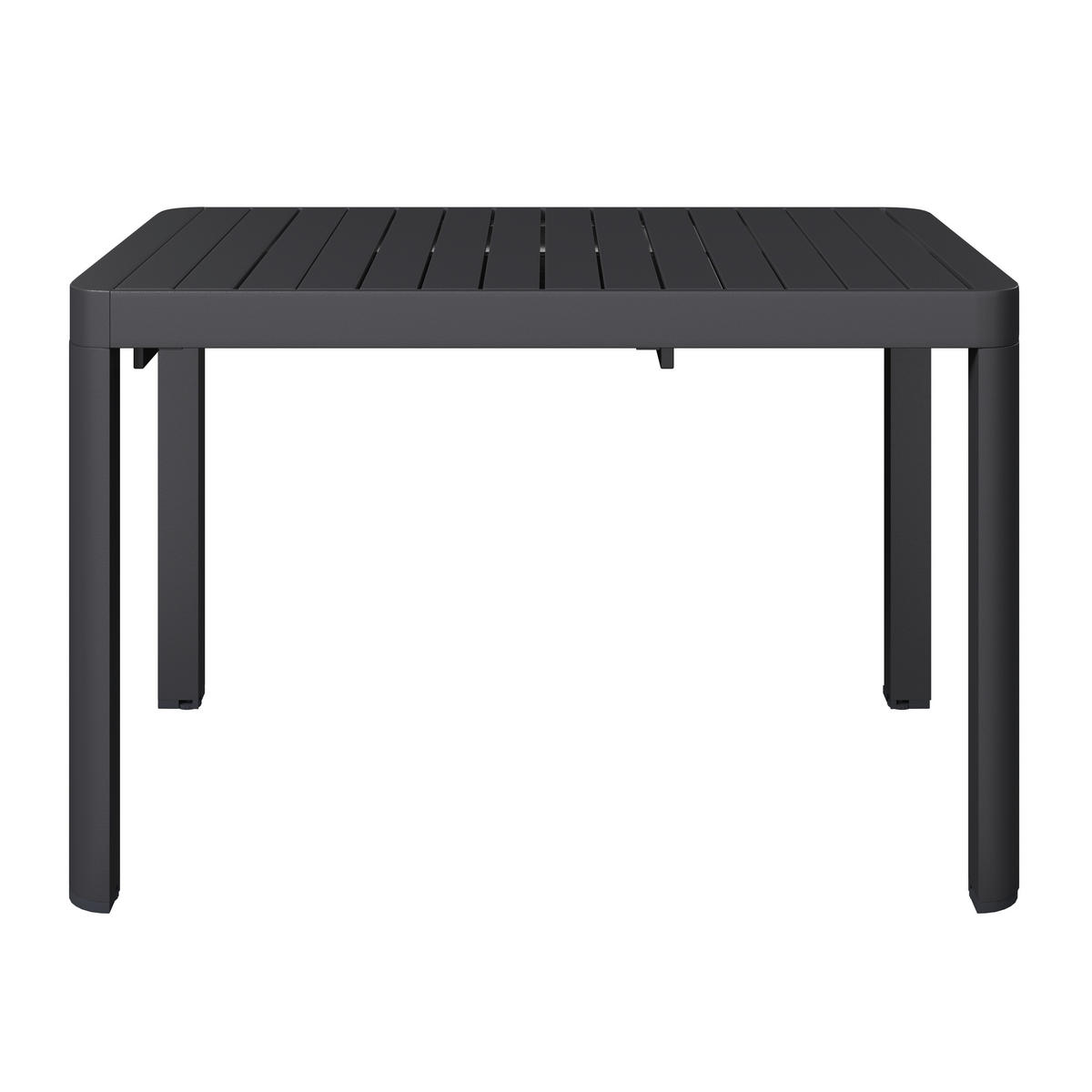 ZAHRADNÍ STŮL, kov, 117/162/75,5/70 cm - antracitová, Moderní, kov (117/162/75,5/70cm) - Ambia Garden