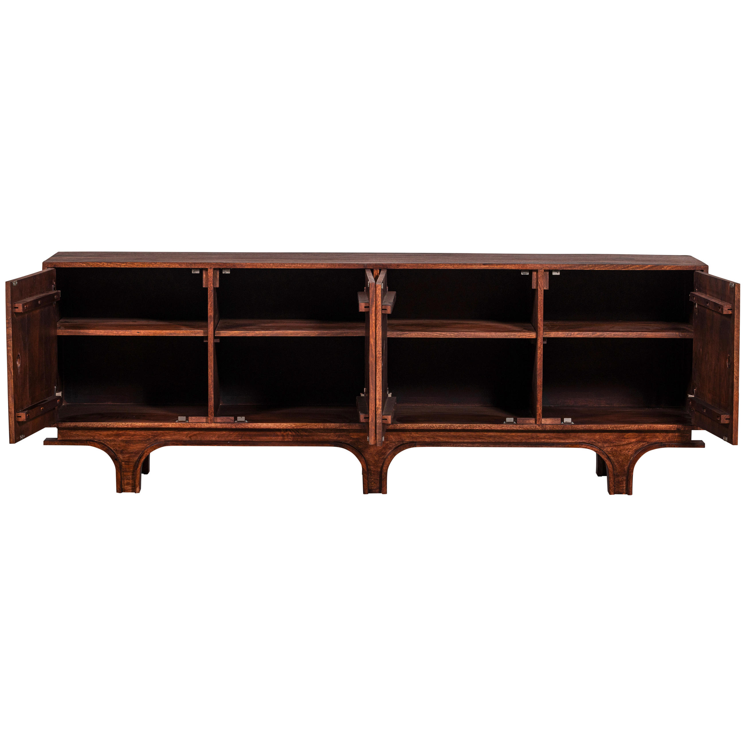 SIDEBOARD 200/70/45 cm  - Walnussfarben, Design, Holz (200/70/45cm) - Livetastic