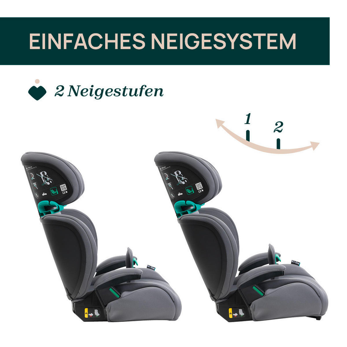 KINDERAUTOSITZ   - Grau, Basics (44/64/88/40cm) - Chicco