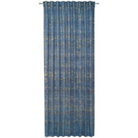 FERTIGVORHANG  blickdicht   138/245 cm  - Blau, Design, Textil (138/245cm) - Novel