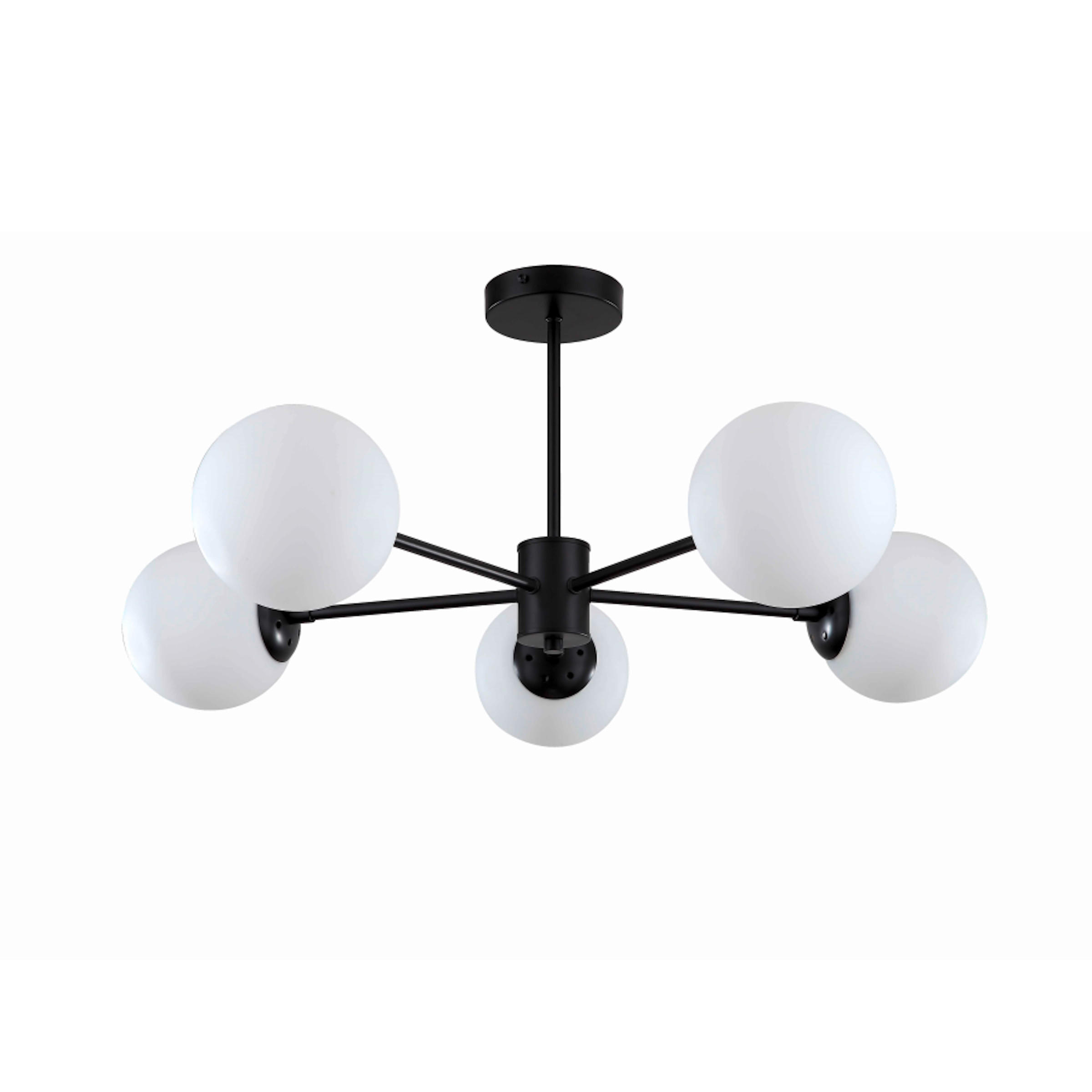 DECKENLEUCHTE  78,5/30 cm    - Schwarz, Basics, Metall (78,5/30cm)